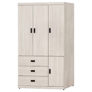 ☆DE德一家具☆白梧桐4x7尺四門三抽開門衣櫃 CY26-241-163247