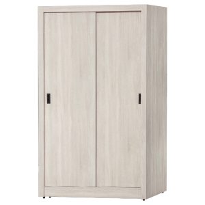 ☆DE德一家具☆白梧桐耐磨4x7尺推門衣櫃 CY26-241-163347