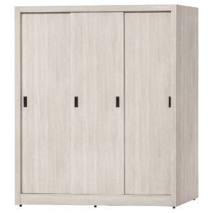 ☆DE德一家具☆白梧桐耐磨推門衣櫃 CY26-241-163347／163367