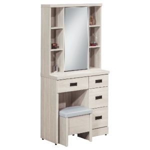 ☆DE德一家具☆白梧桐耐磨2.7尺鏡台 CY26-31-163254