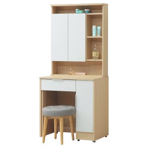 ☆DE德一家具☆原木雙色2.5尺鏡台 CY26-47-46266