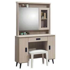 ☆DE德一家具☆鋼刷雞翅木3尺鏡台 CY26-59-46121