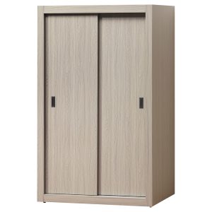 ☆DE德一家具☆鋼刷雞翅木4x7尺拉門衣櫥 CY26-62-46131