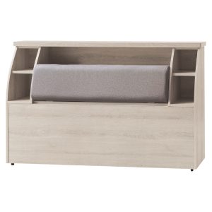 ☆DE德一家具☆星辰白梧桐5尺墊子床頭 CY26-126-1650A