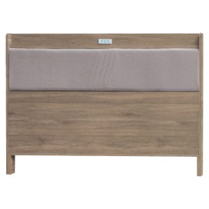 ☆DE德一家具☆三斜線貓抓皮3.5尺床片-灰橡 CY26-131-51355