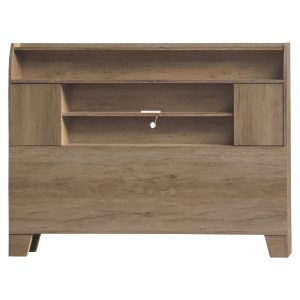 ☆DE德一家具☆雙門二插座5尺床片－灰橡 CY26-132-61505