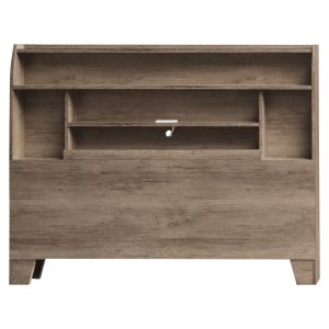 ☆DE德一家具☆立空插座5尺床片-灰橡 CY26-135-80505