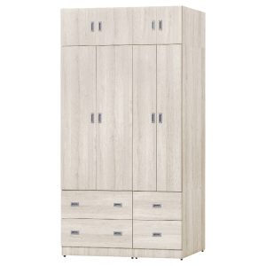 ☆DE德一家具☆流金歲月衣櫃/上被櫃 CY26-222-1627~16371