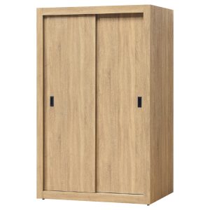 ☆DE德一家具☆鋼刷橡木4x7尺拉門衣櫥 CY26-225-46130