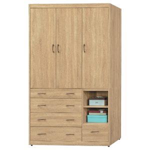 ☆DE德一家具☆橡木4x7五抽衣櫥 CY26-235-179247