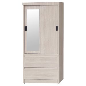 ☆DE德一家具☆白梧桐3x6尺衣櫥 CY26-256-25A36