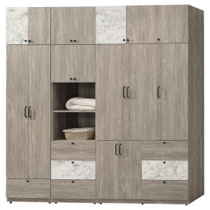 ☆DE德一家具☆深灰色衣櫃／被櫃 CY26-73-216187~2161811