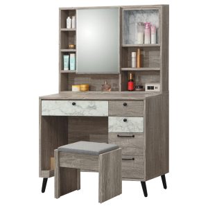 ☆DE德一家具☆深灰色3.1尺化妝台 CY26-73-216184