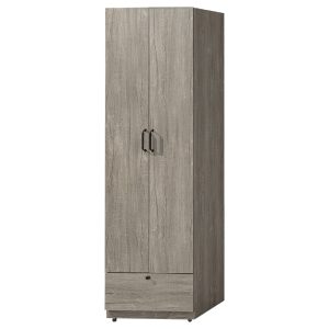 ☆DE德一家具☆深灰色2尺單吊單抽衣櫃 CY26-73-216187