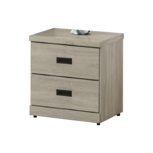 ☆DE德一家具☆灰梧桐耐磨二抽床頭櫃 CY26-79-166251