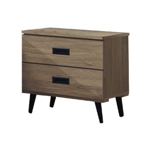 ☆DE德一家具☆鋼刷灰橡木床頭櫃 CY26-82-46138