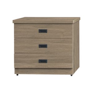 ☆DE德一家具☆灰橡三斗櫃 CY26-319-42055