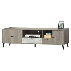 ☆DE德一家具☆深灰色6尺電視櫃 CY26-370-2161812