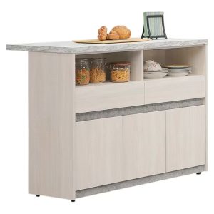 ☆DE德一家具☆星空灰4尺中島櫃 CY26-505-217118