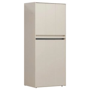 ☆DE德一家具☆鈦晶奶色系3.8尺上下座六門鞋櫃 CY26-704-21818