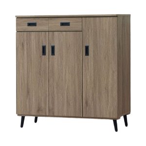 ☆DE德一家具☆鋼刷灰橡木4尺鞋櫃 CY26-707-46156