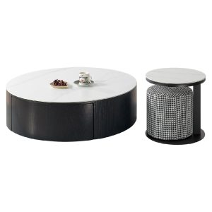 ☆DE德一家具☆艾頓岩板茶几組 HY26-A240-03