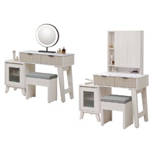 ☆DE德一家具☆索菲亞2.7尺岩板伸縮鏡台 HY26-A55-09／A56-01