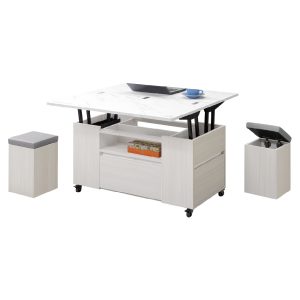 ☆DE德一家具☆華格納3.3尺雙升降移動茶几 HY26-A298-01