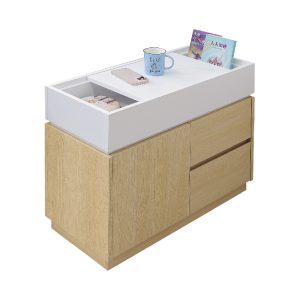 ☆DE德一家具☆佩芮2.7尺滑面功能櫃 HY26-A314-02